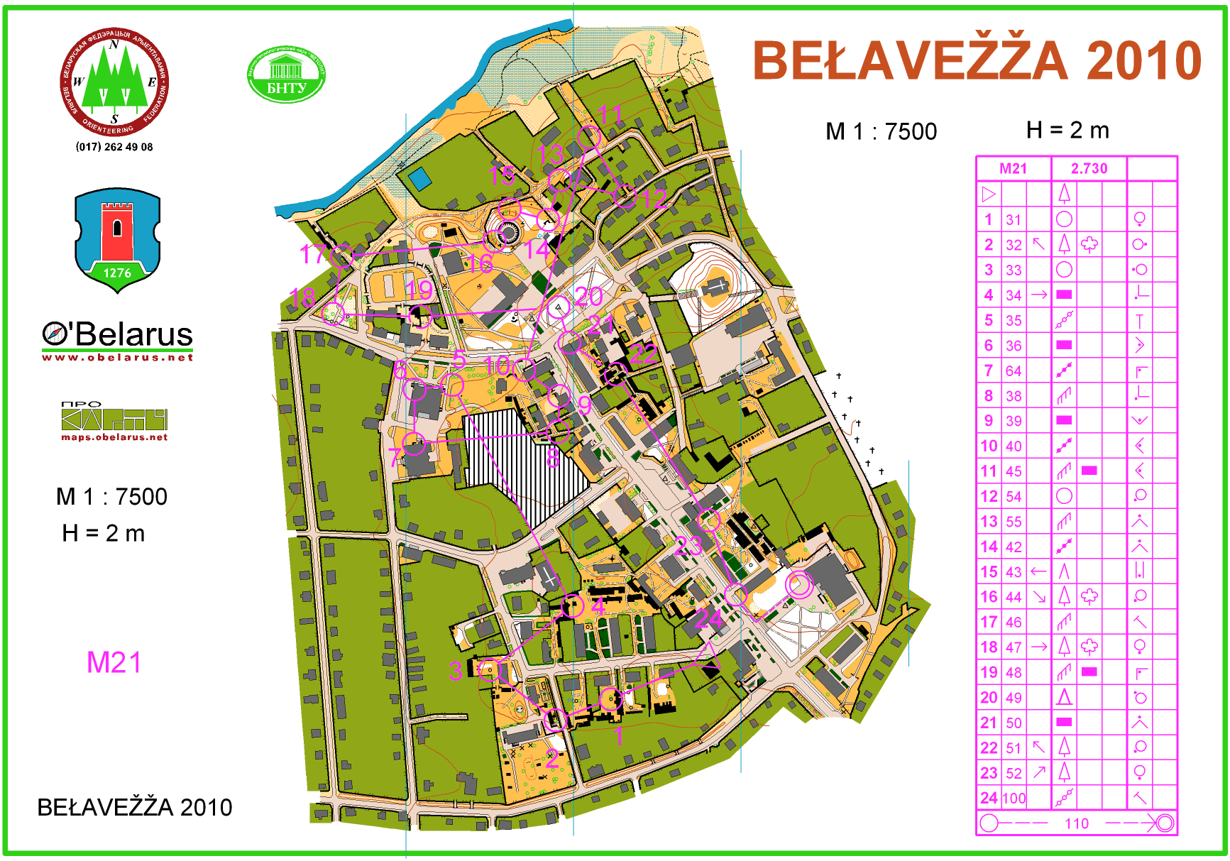 Belavezzha 2010 - Sprint (2010-09-27)