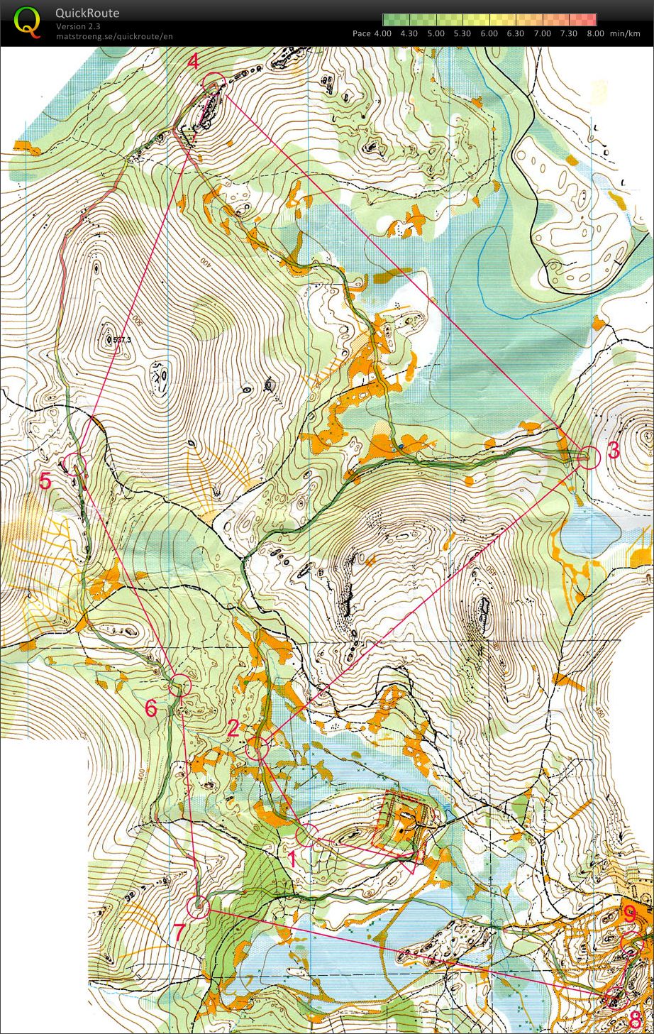 Russian road to WOC 2011 (Long_Qval) (2011-05-20)