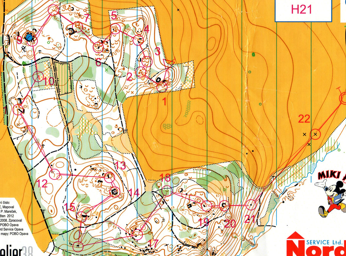 Grand Prix Silesia 2012 add sprint M21 (2012-07-27)
