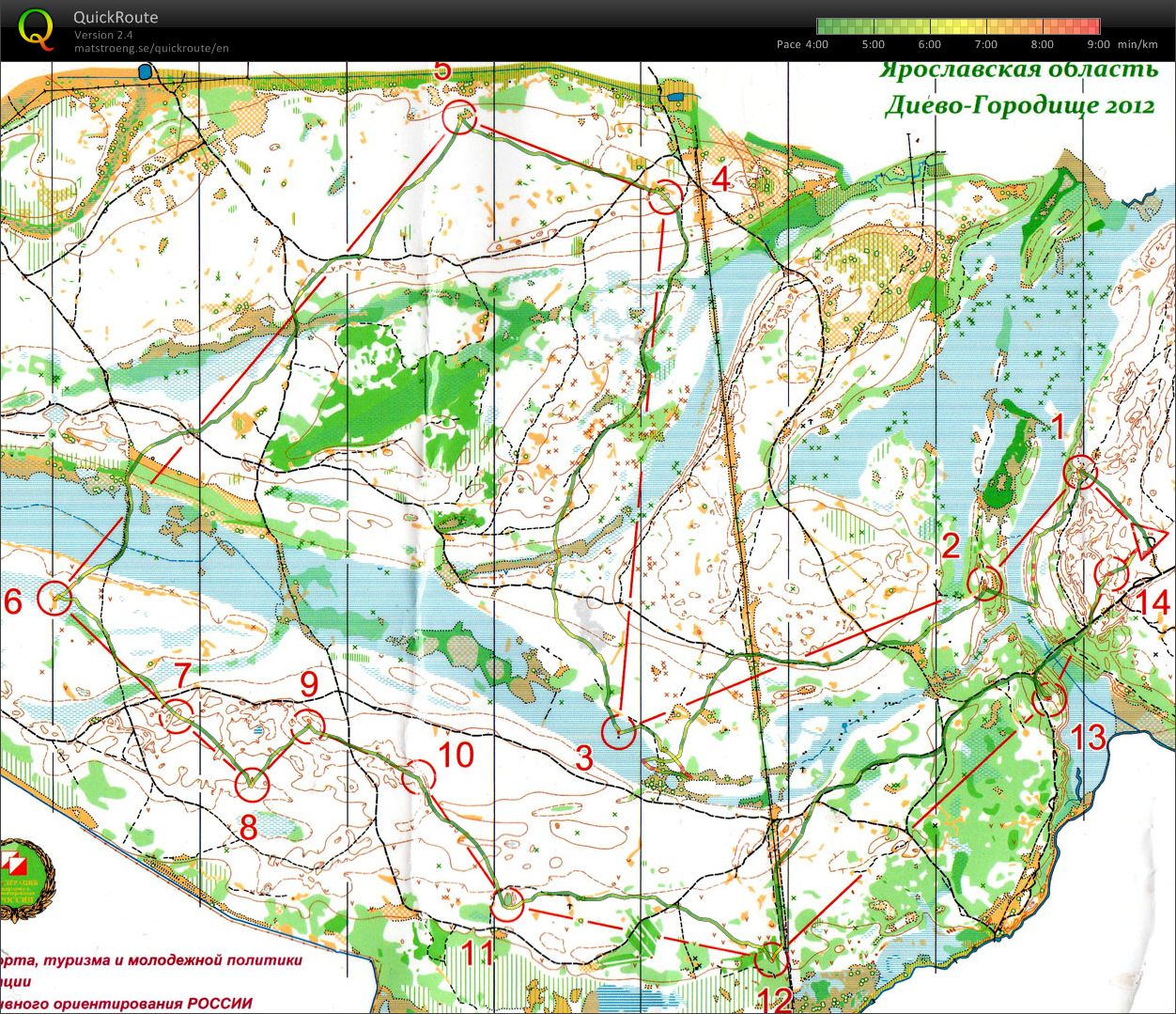 Russian Championship Marathon 1lap (2012-10-06)