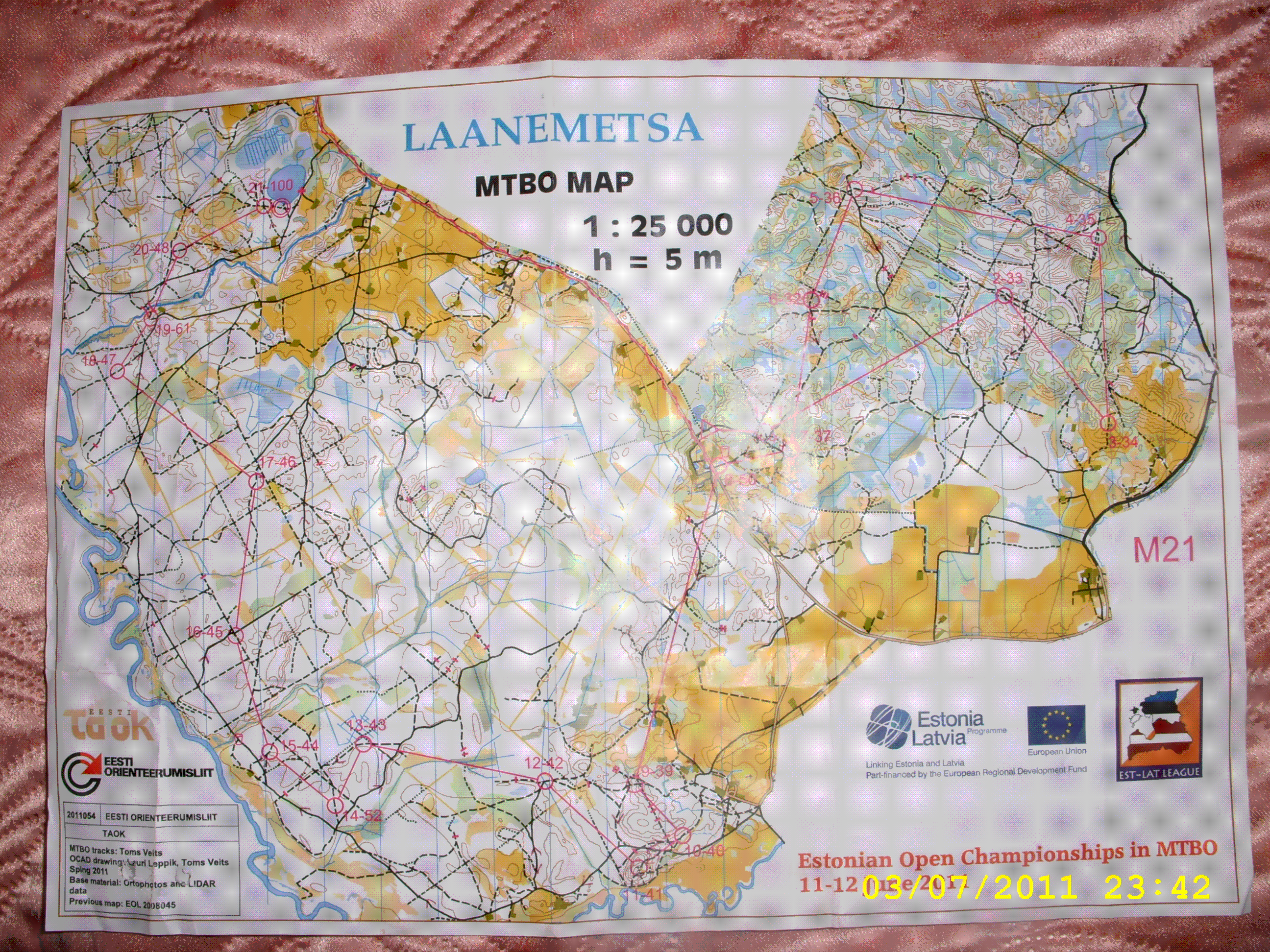 Чэмпіянат Эстоніі МТВО 2011 - доўгая (2011-06-12)